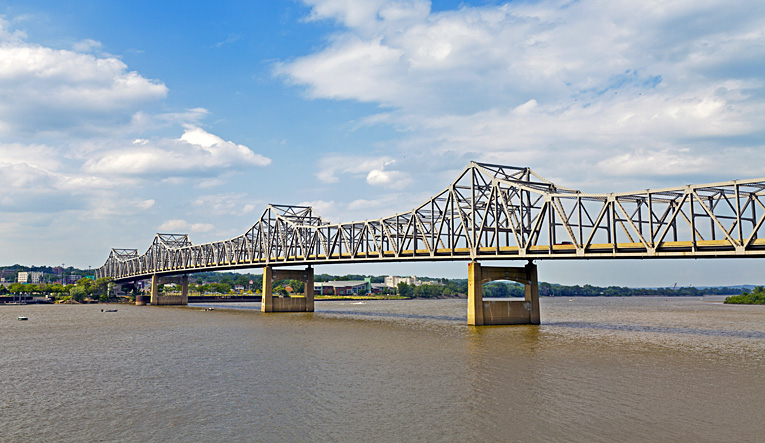 Bridge over the Illinois River
