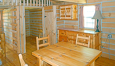 MillPoint RV Park Cabin Interior