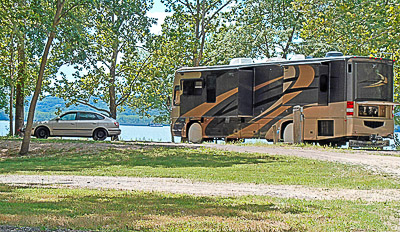 Mill Point RV Park Waterfront Campsite