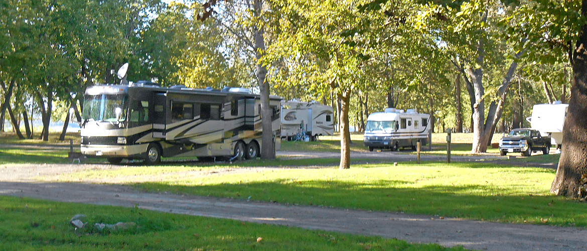 Pull-Thru Sites at MillPoint RV Park