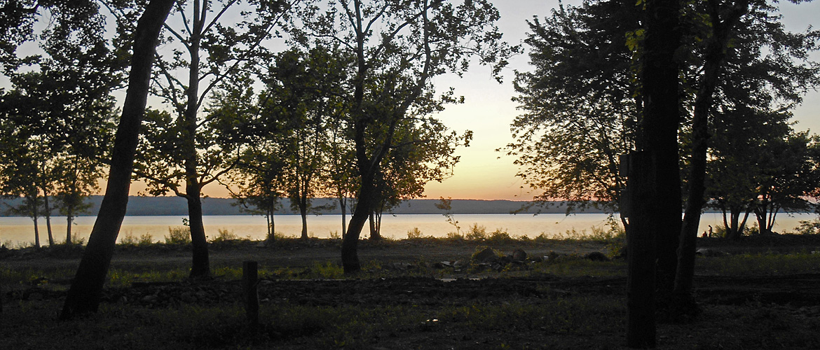 River Sunset at MillPoint RV Park